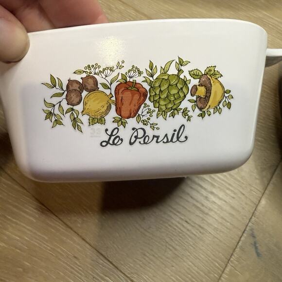 Vintage Corning Ware Spice of Life Lot Of 5 Pieces Casserole Dishes - Picture 9 of 13